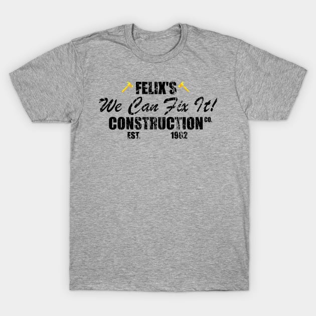 Felix's Construction Co. T-Shirt by TheRevengerer